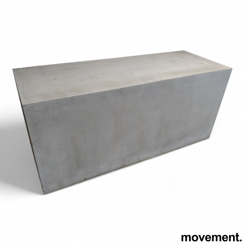 Betongkloss 134x50x60cm Lys betong, - 2 / 2