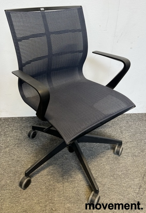 Se:joy med armlene Sort mesh, sort - 1 / 2