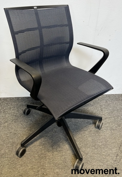 Se:joy med armlene Sort mesh, sort