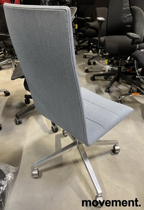 Archal konferansestol med hjul, høy - 2 / 2