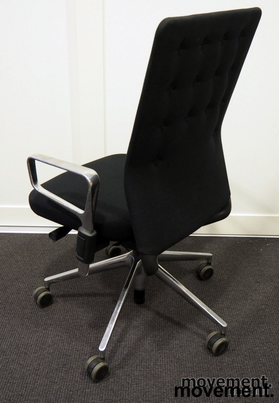 ID Trim med ringarmlene Sort stoff, - 2 / 2