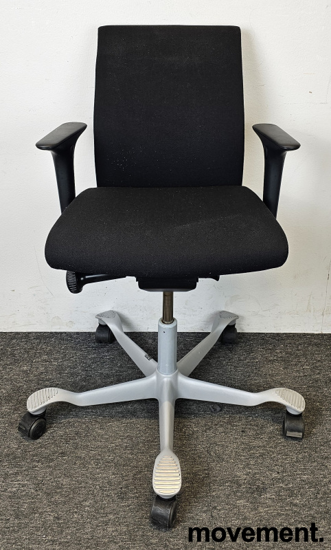 Creed 6004 med armlene Sort stoff, - 4 / 5