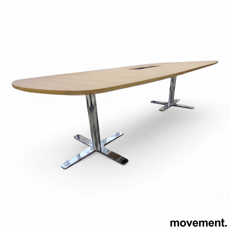 Oberon møtebord 280x120cm Lys eik - 2 / 2