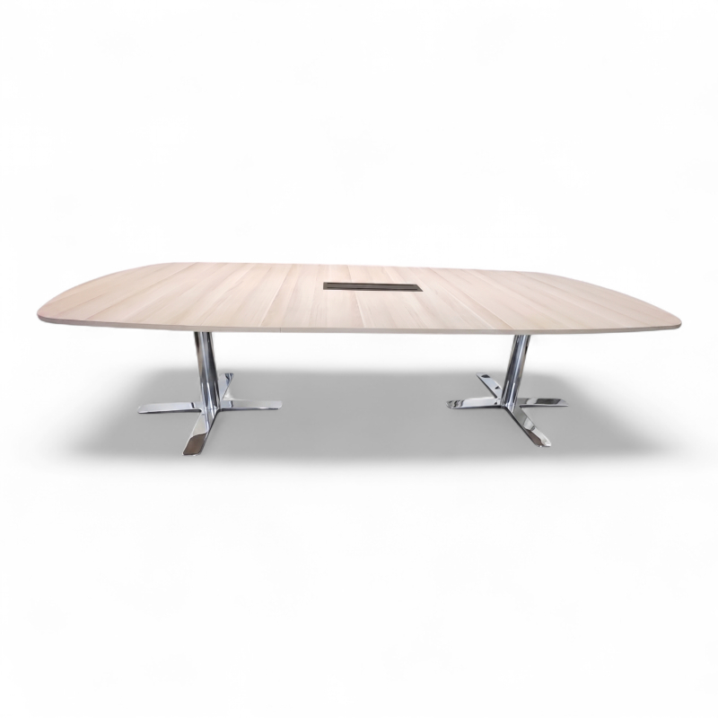 Oberon møtebord 280x120cm Lys eik
