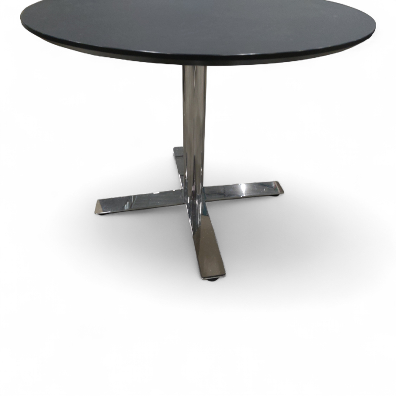 Oberon Ø=100cm Sort linoleum (Forbo