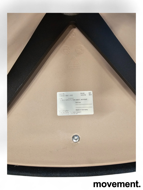 Yonda konferansestol med hjul Mørkt - 4 / 4