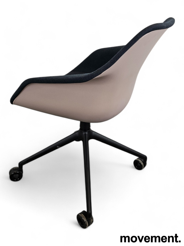 Yonda konferansestol med hjul Mørkt - 2 / 4