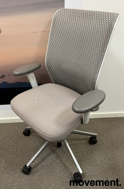 ID Mesh med armlene Lyst grått sete - 1 / 2