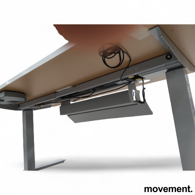 Pinta EQC 160x80cm Lys grå laminat, - 3 / 5