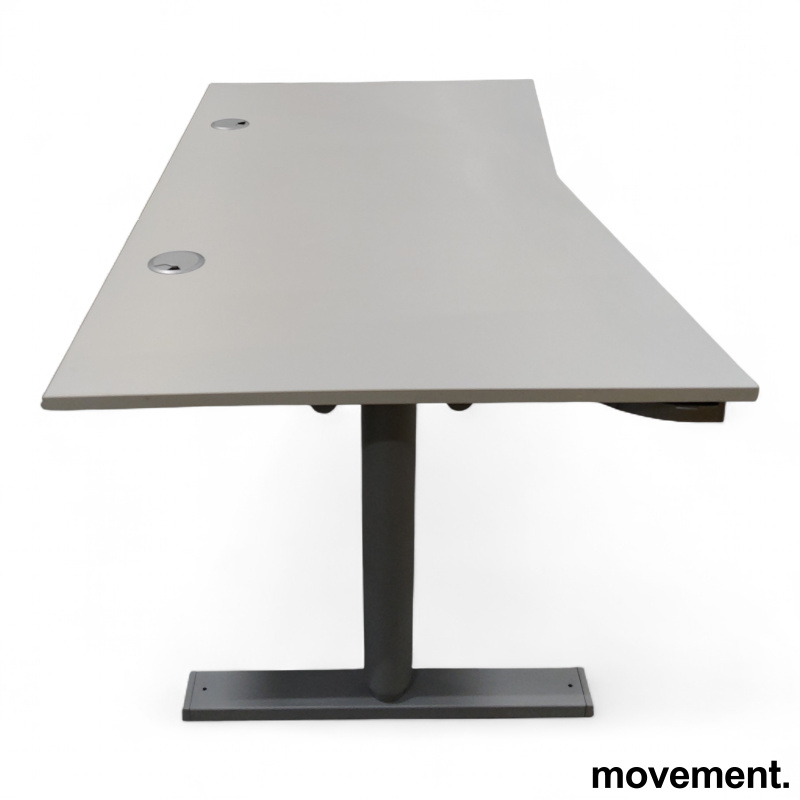 Pinta E 160x90cm Lys grå laminat, - 2 / 3