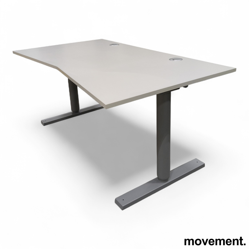 Pinta E 160x90cm Lys grå laminat, - 1 / 3