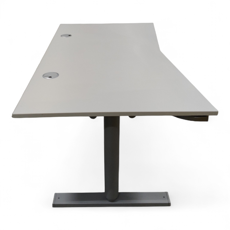 Pinta E 160x90cm Lys grå laminat,