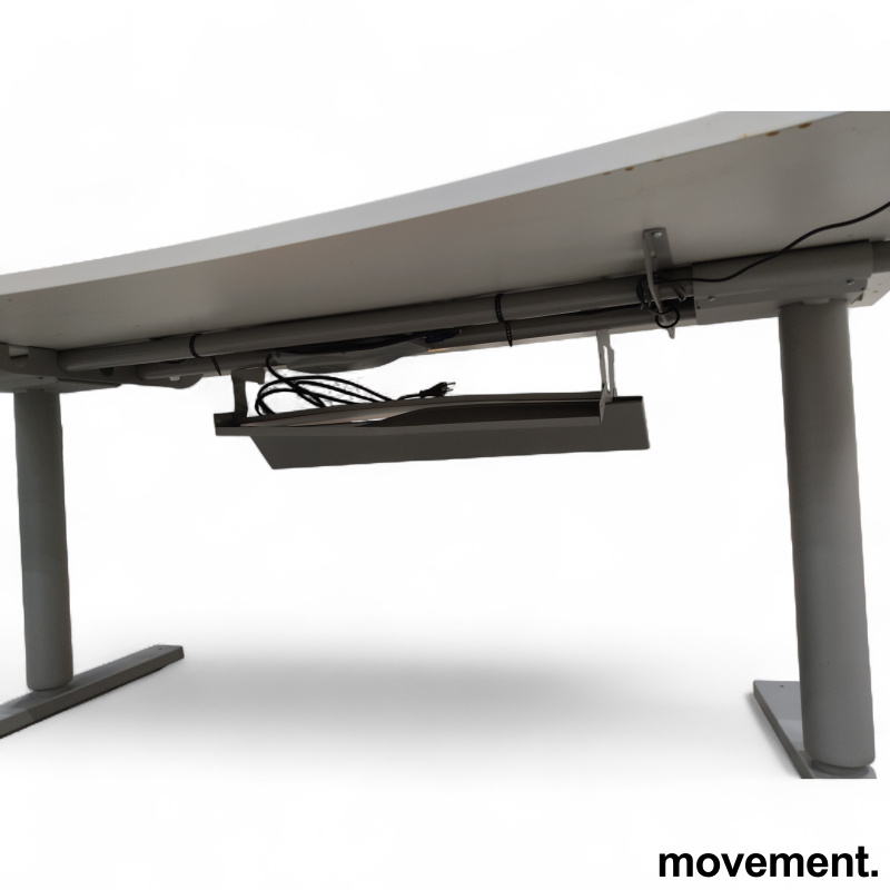 Pinta E 160x90cm Lys grå laminat, - 3 / 4