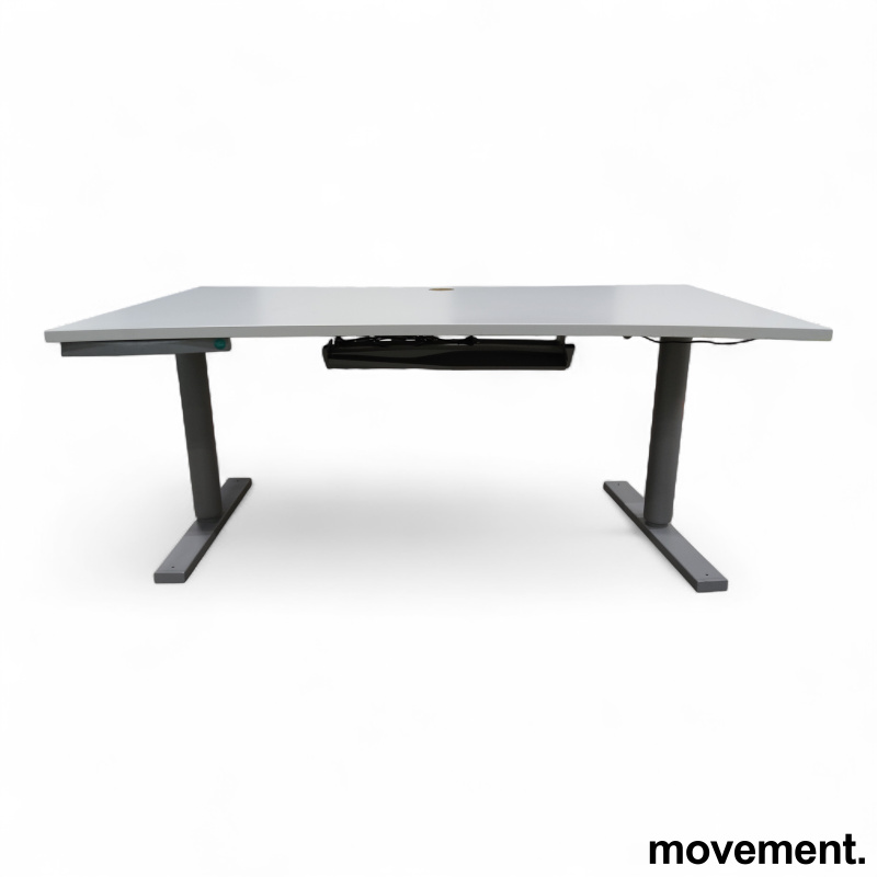 Pinta E 160x90cm Lys grå laminat, - 2 / 4