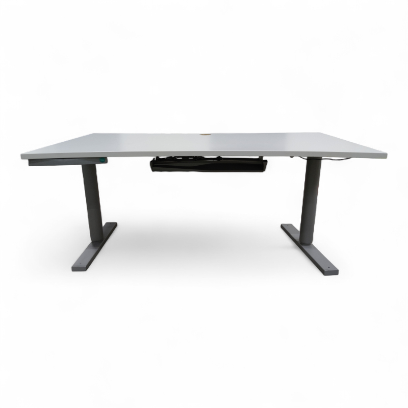 Pinta E 160x90cm Lys grå laminat,