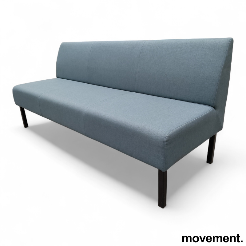 Eon 3 seter uten armlener Lys blått - 2 / 5