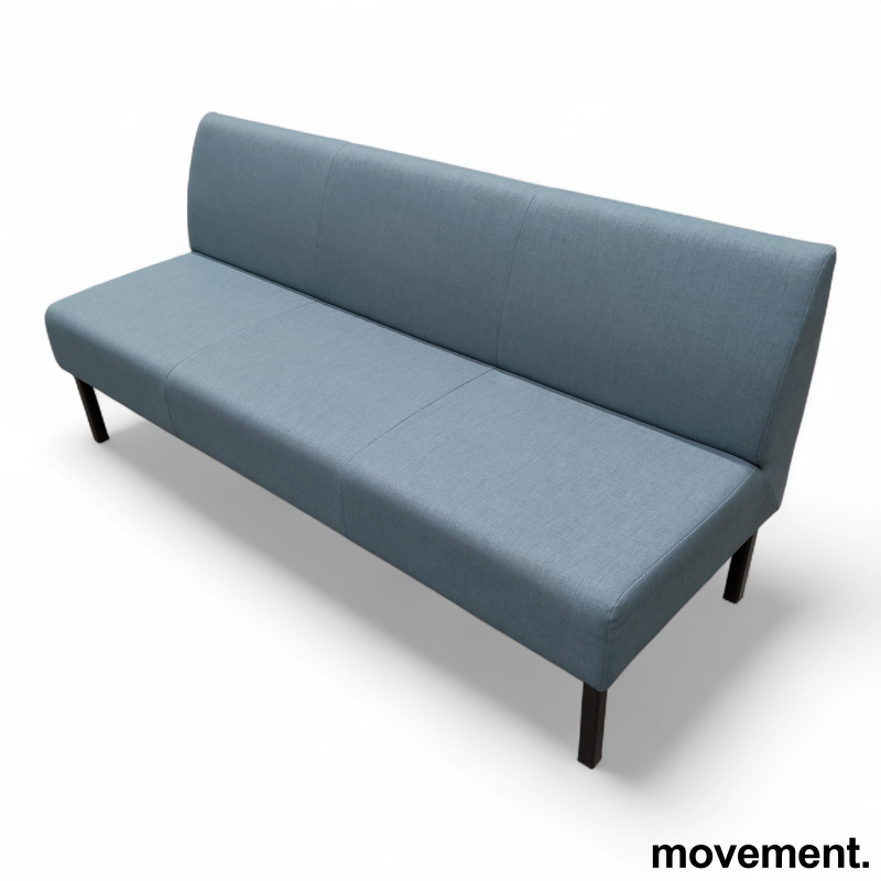 Eon 3 seter uten armlener Lys blått - 3 / 5