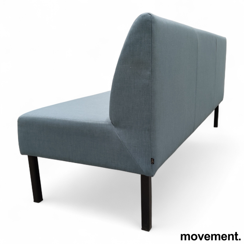 Eon 3 seter uten armlener Lys blått - 5 / 5