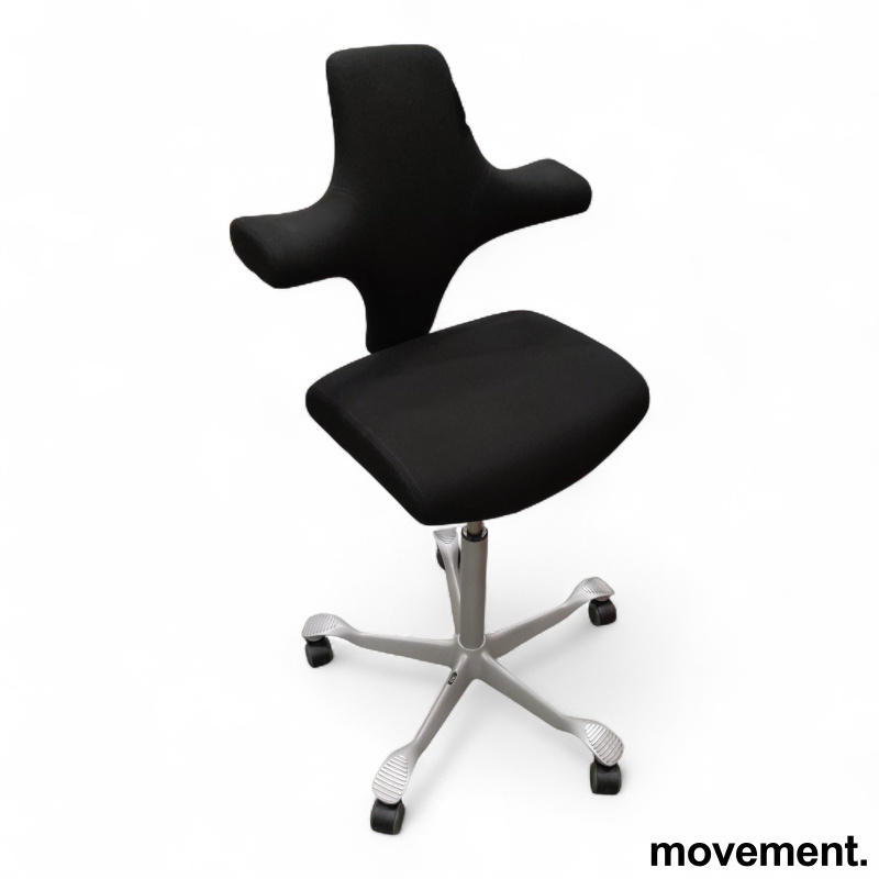 Capisco 8126 høy Sort stoff - 1 / 2