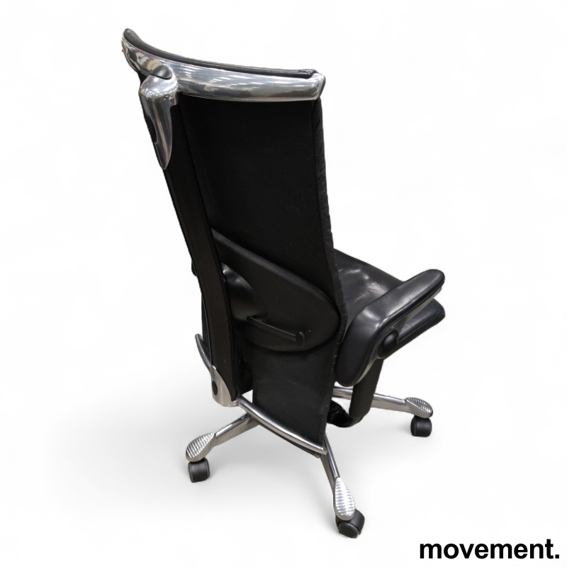 H09 Executive 9320 Sort skinn, - 2 / 2