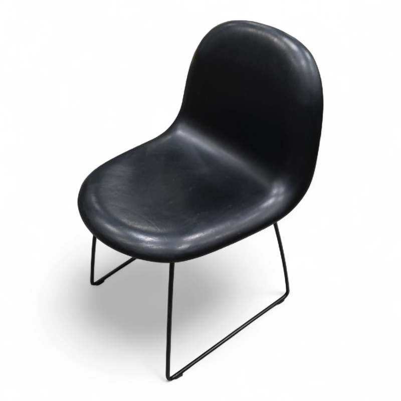 3D fullpolstret meieben Sort skinn,