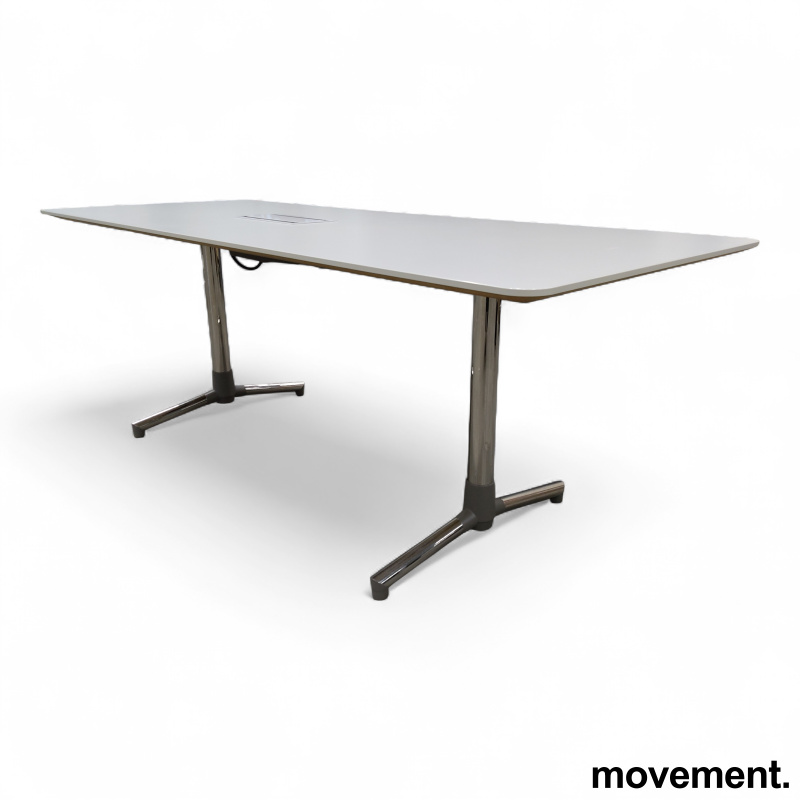 Next 200x80cm Lys grå laminat, krom - 2 / 3