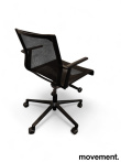 Stick chair mesh med hjul Sort - 4 / 6