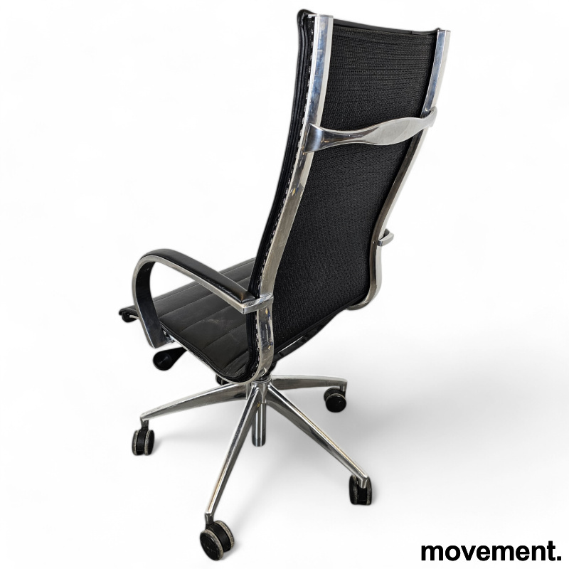 EM202, høy rygg og armlene Sort - 3 / 3