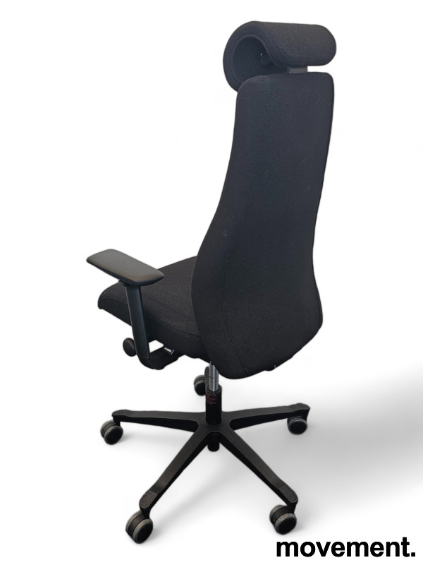 Viden med høy rygg, nakkepute og - 3 / 4