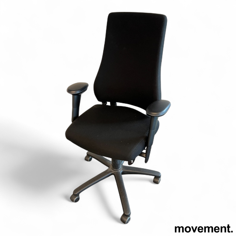 Axia med armlene Sort stoff, sort - 1 / 2