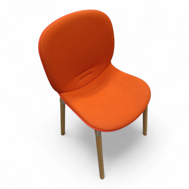 Noor 6080, treben, polstret sete og