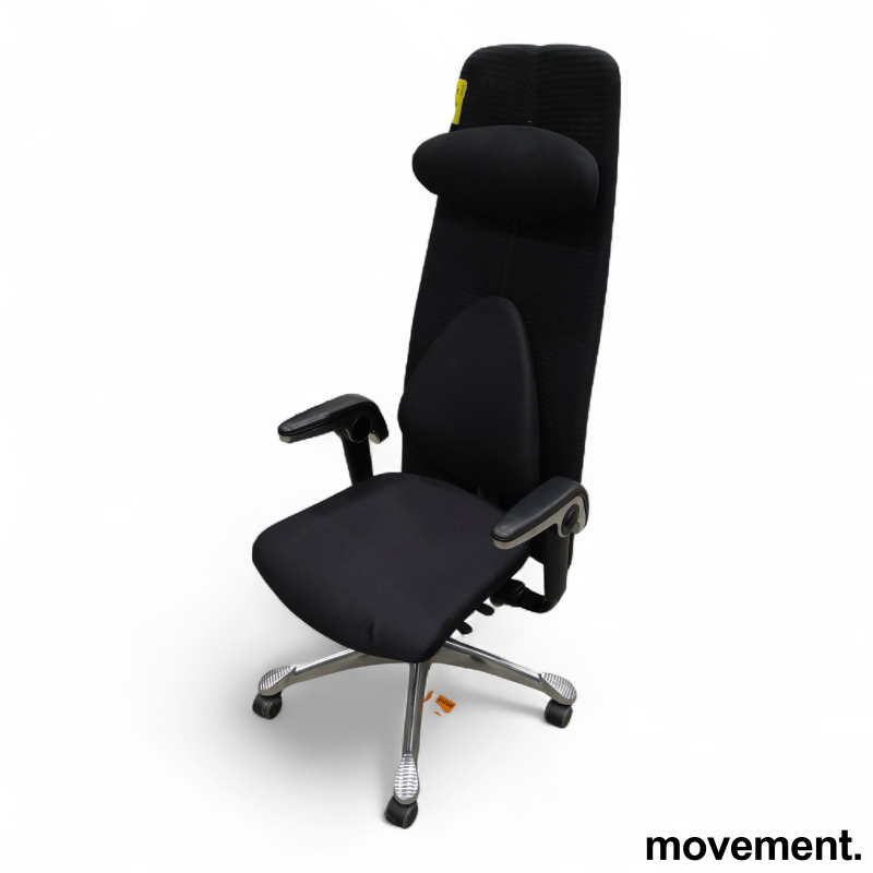 H09 9130 Sort stoff, striper i - 1 / 3