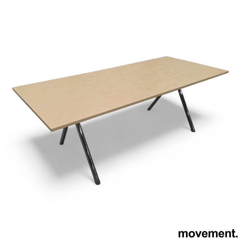 Avia 210x90cm Bjerk finer, krom - 1 / 4