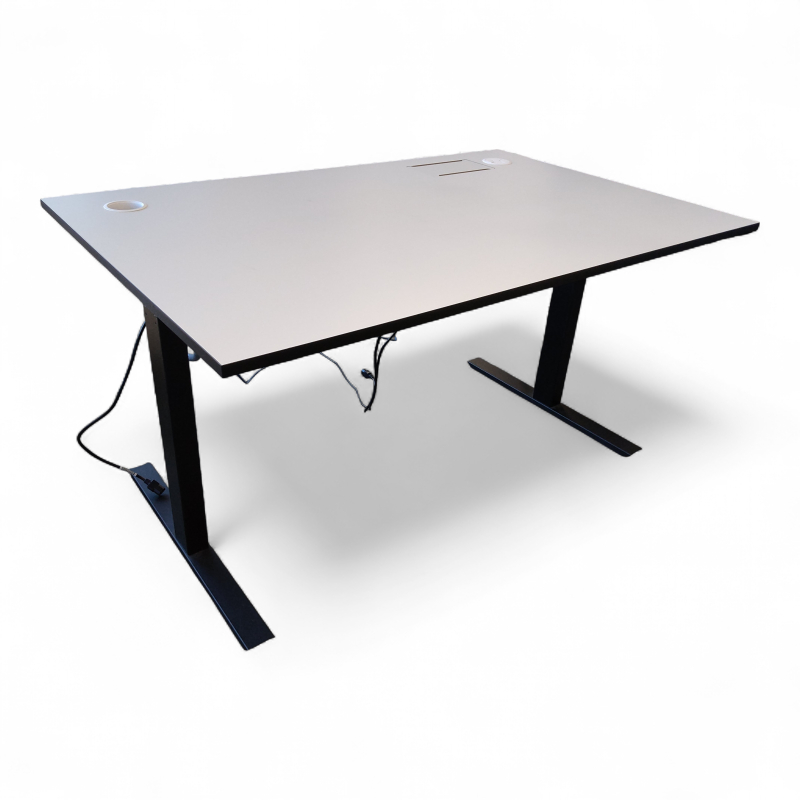 VX8 hevsenk 140x90cm Hvit laminat