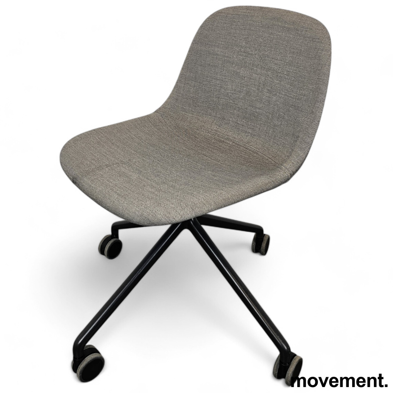 Fiber sidechair, fullpolstret med