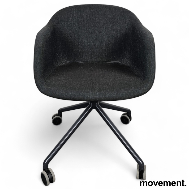 Fiber Armchair, swivel base med