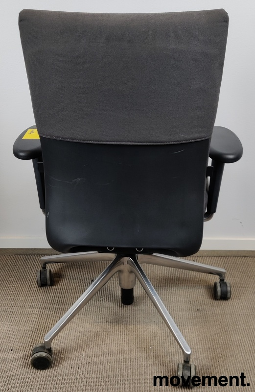 ID Soft med armlene Sort stoff, - 4 / 6