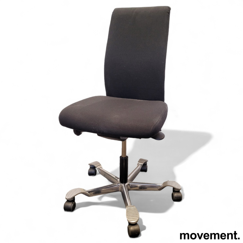 H05 5500 uten armlene  Sort stoff,