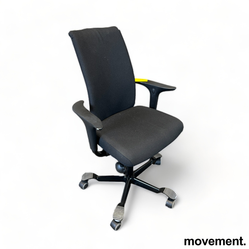 H05 5500 armlene Sort stoff, sort