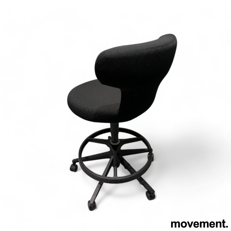 Rookie high Sort mønstret stoff, - 2 / 2