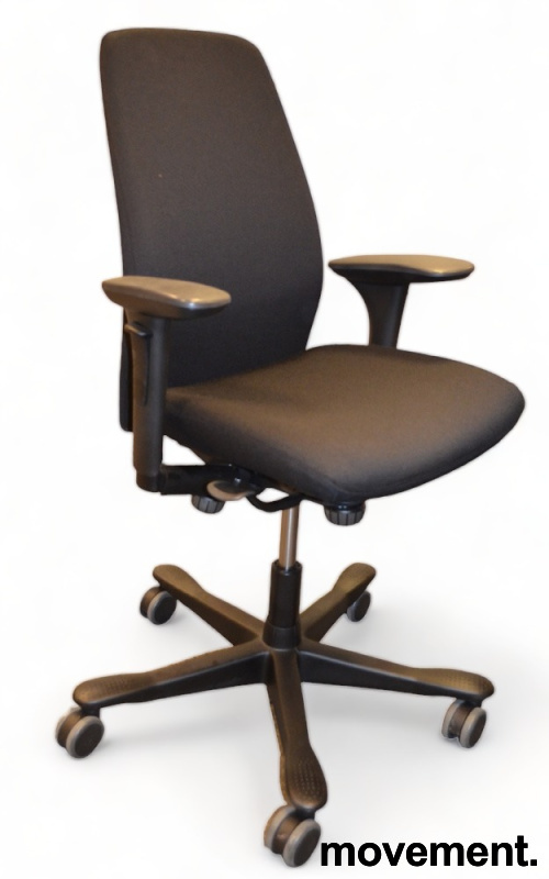 5000 med armlene Sort stoff - 1 / 2