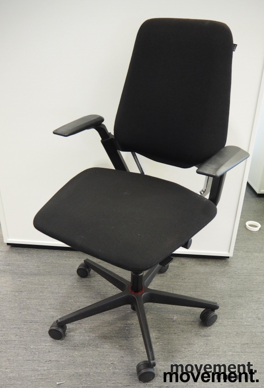 S3 med armlene Sort stoff (Gabriel - 1 / 2