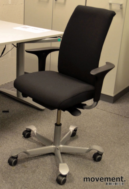 H05 5500 armlene Sort stoff