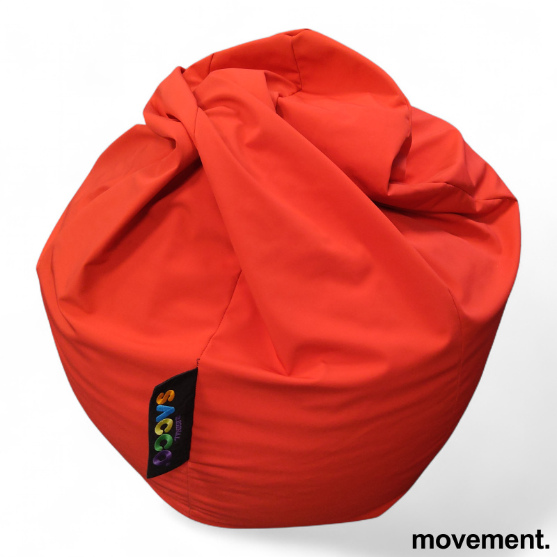 Sacco original Rød, Pent brukt