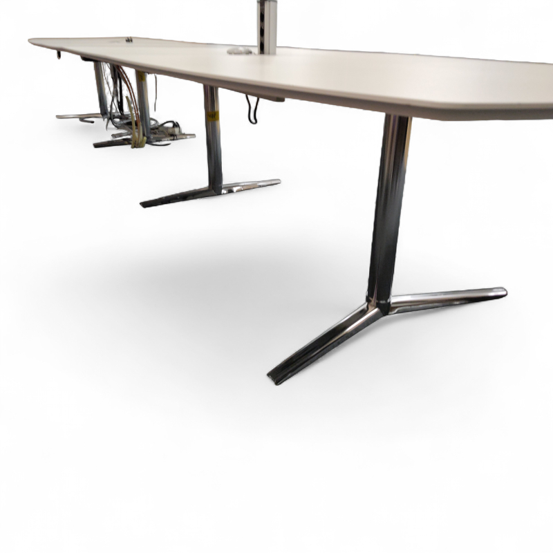 Switch møtebord 510x120cm Hvit