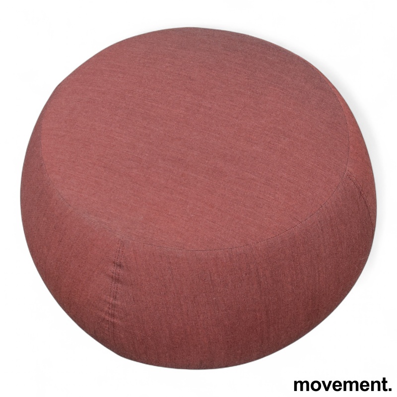 Pix puff 3028 Ø=50  Rosa stoff - 1 / 2