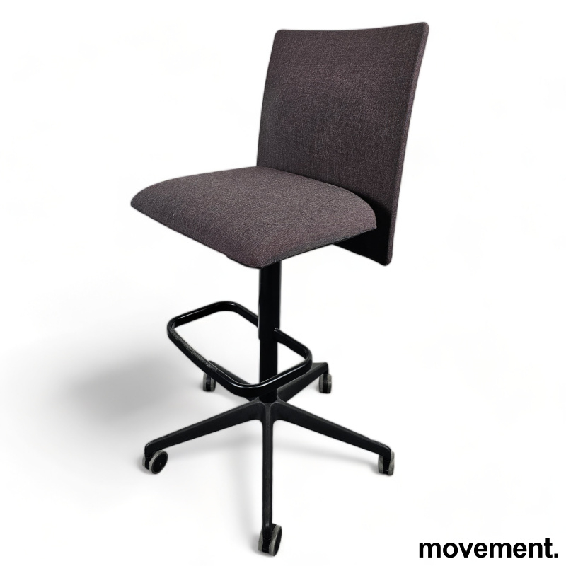 Planesit Work Stool, med hjul og