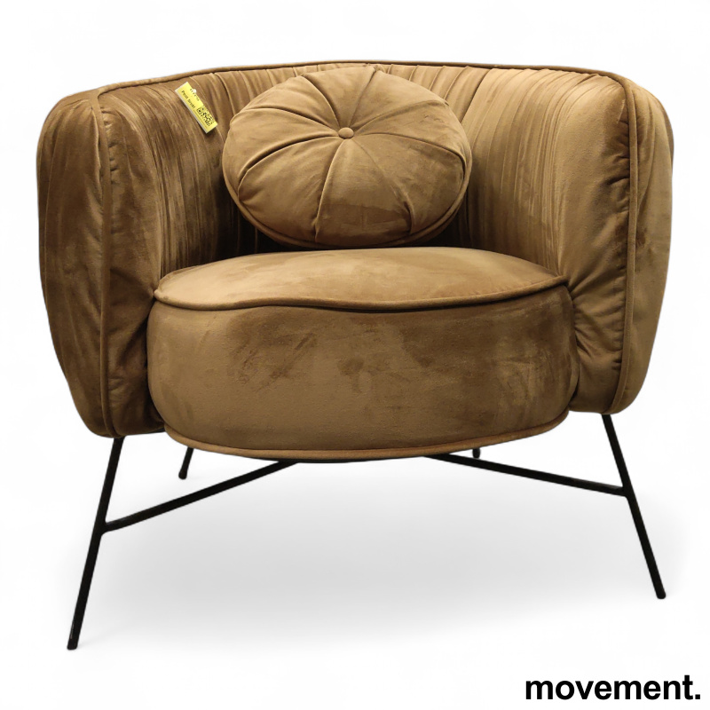 Charleston Rust orange velour - 1 / 3