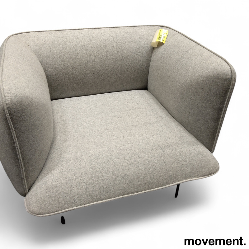 Cloud lenestol Lys grått stoff, - 1 / 2