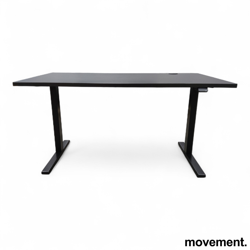 140x80 hevsenk Sort linoleum sort - 2 / 4